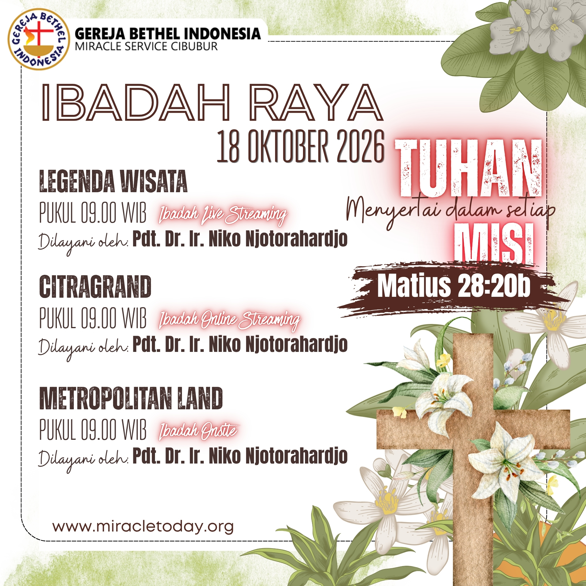 18 Oktober 2026